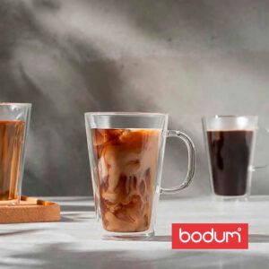 Taza de cristal doble pared Bodum